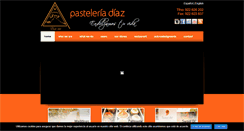 Desktop Screenshot of pasteleriadiaz.com